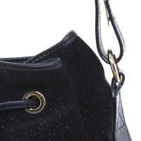 Kaviar Gauche "Le Mini Sac Stardust" in nero