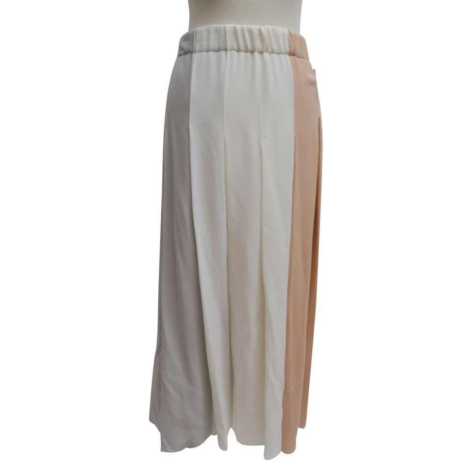 Iris Von Arnim Skirt Silk in Cream