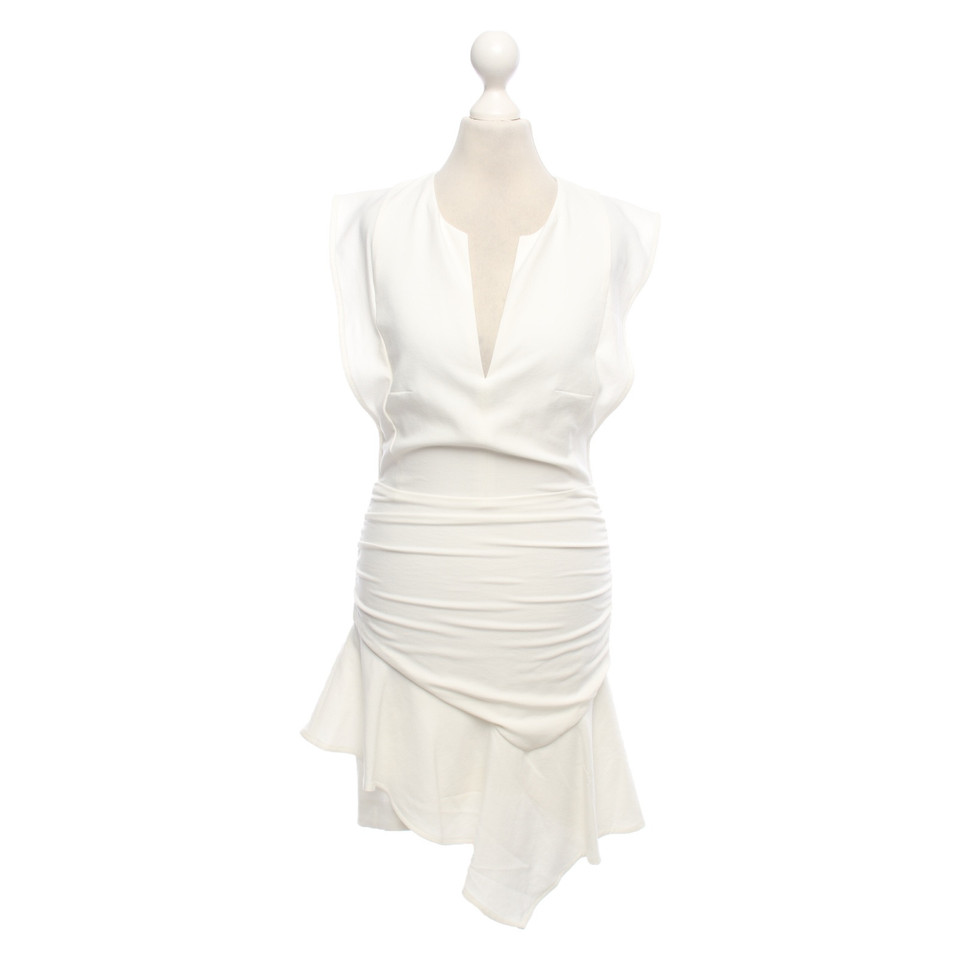 Bash Dress in White