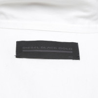 Diesel Black Gold Jacke/Mantel aus Baumwolle in Weiß