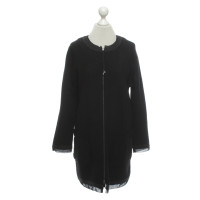 Majestic Jacke/Mantel aus Wolle in Schwarz