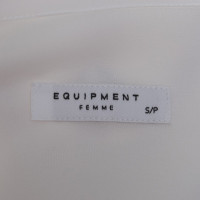 Equipment Zijden blouse met lippendruk