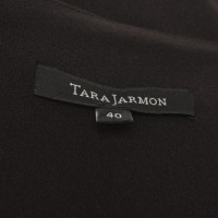 Tara Jarmon Robe en noir Wrap