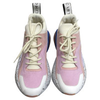 Stella McCartney Chaussures de sport en Cuir en Rose/pink
