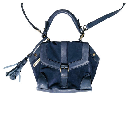 Hugo Boss Handbag Suede in Blue