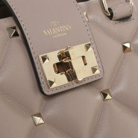 Valentino Garavani Handbag Leather in Taupe