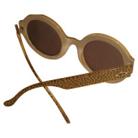 Christian Dior Round Sunglasses with dots