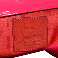 Christian Louboutin clutch patent leather