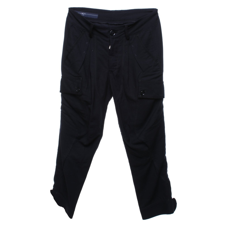 High Use trousers in blue-black