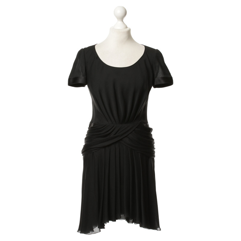 Chanel Silk dress in black