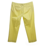 Etro Pantaloni di panno giallo-verde