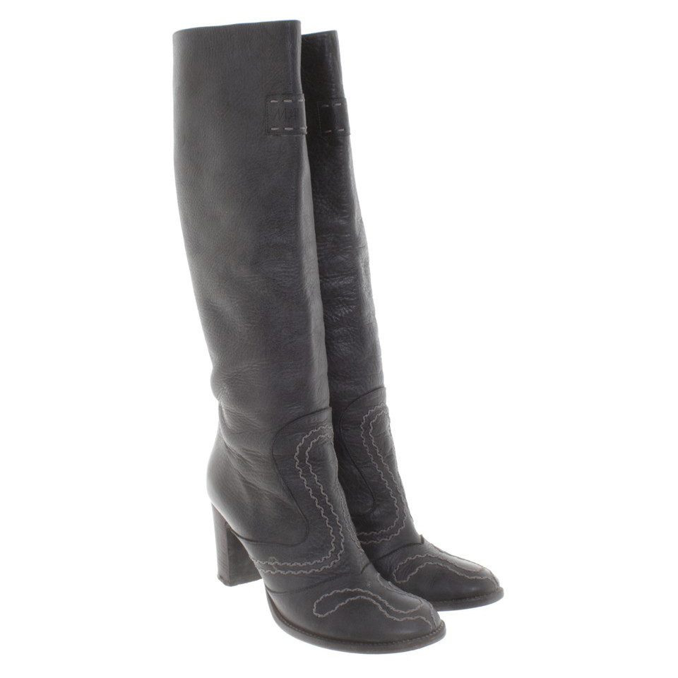 Marc Cain Boots in dark gray