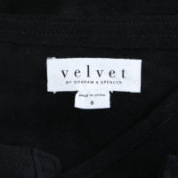 Velvet Jurk in suede-look