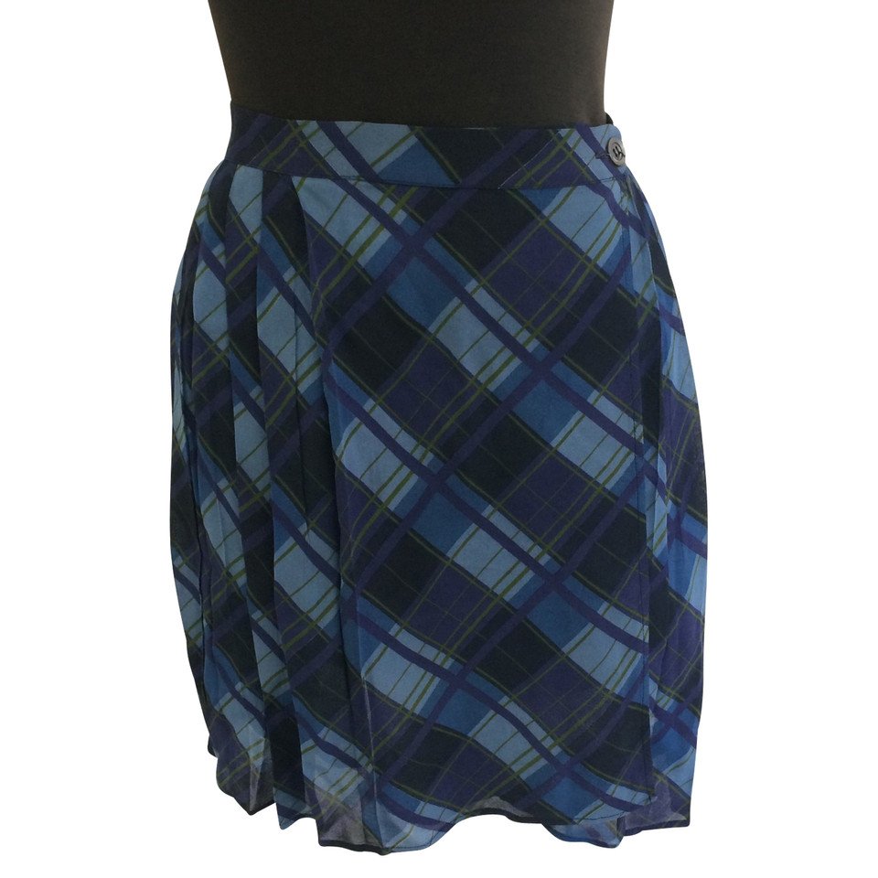 Blumarine Pleated Mini Skirt