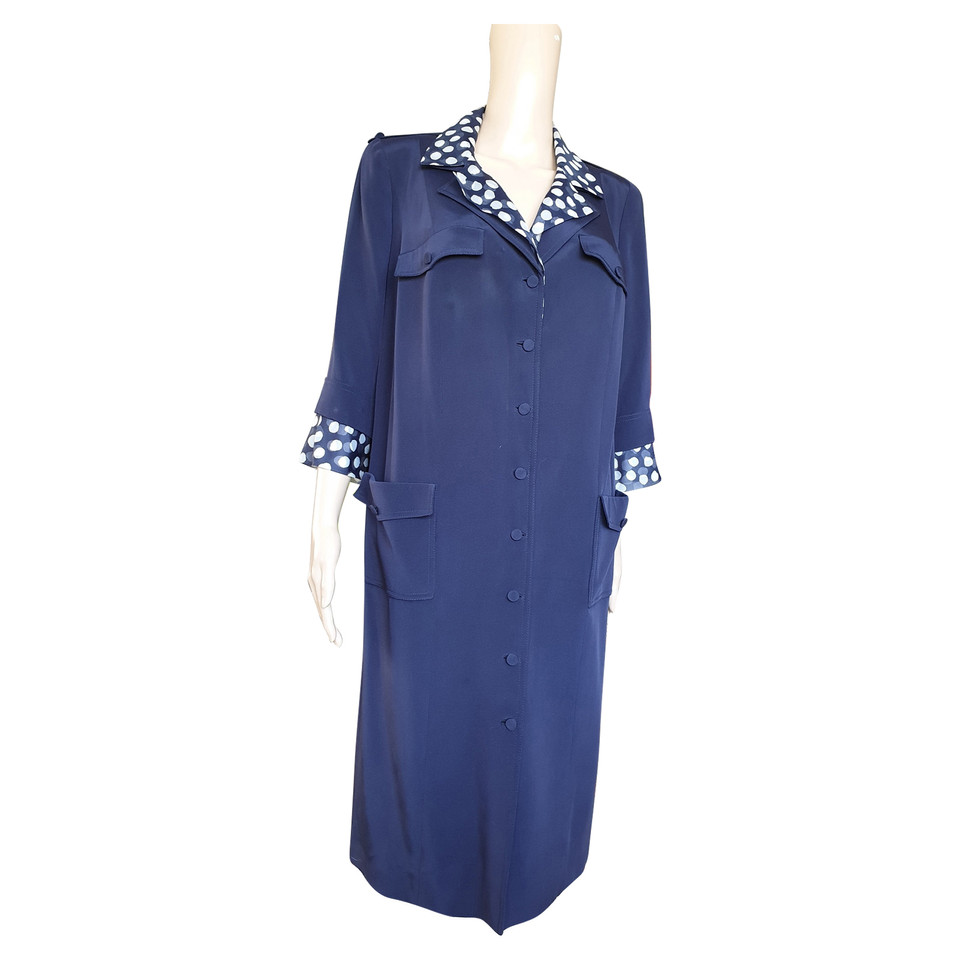Guy Laroche Dress Silk in Blue