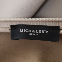 Michalsky Leather shirt in beige