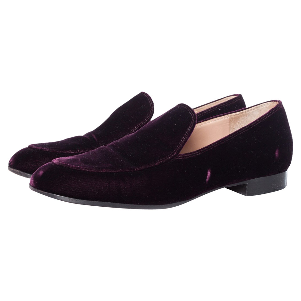 Gianvito Rossi Chaussons/Ballerines en Bordeaux