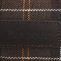 Barbour Handbag with plaid pattern