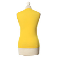 Hermès In cachemire in giallo