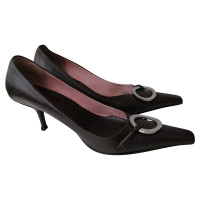 Kenzo Pumps/Peeptoes Leather in Brown