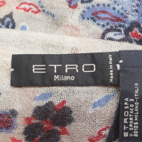 Etro Tuch mit floralem Muster
