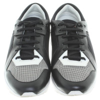 Hugo Boss Sneakers in bianco / nero