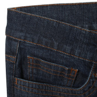 Loro Piana Jeans in donkerblauw met toeslag