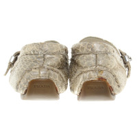 Prada Slippers made of python leather
