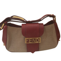 Fendi Shoulder bag in Bordeaux