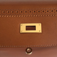 Hermès Kelly Bag 35 Leather in Brown