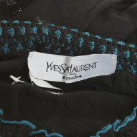 Yves Saint Laurent Top in zwart
