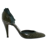Sergio Rossi pumps made of snakeskin