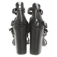 Ash Sandals in black