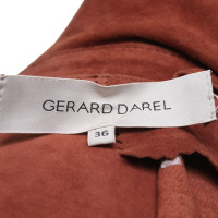 Gerard Darel Jas/Mantel Suède in Bruin