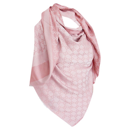 Gucci Scarf/Shawl Wool in Pink