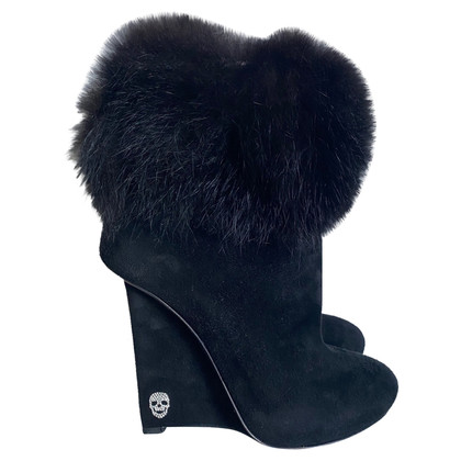 Philipp Plein Ankle boots Suede in Black