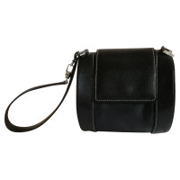 Bulgari Handtasche aus Leder in Schwarz