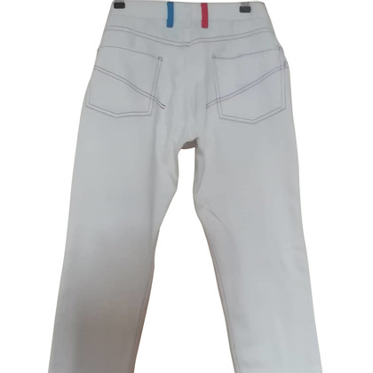Jc De Castelbajac Jeans aus Jeansstoff in Weiß