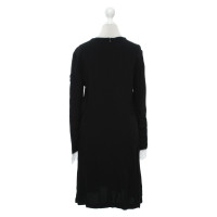 Sandro Robe en noir et blanc