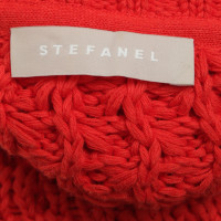 Stefanel Grossa maglia in rosso