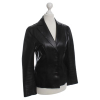 Alberta Ferretti Leather jacket in black