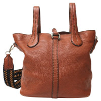 Tod's Shopper Leer in Bruin