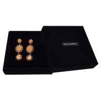 Dolce & Gabbana  Ingewikkelde Sicilia clip oorbellen Gold