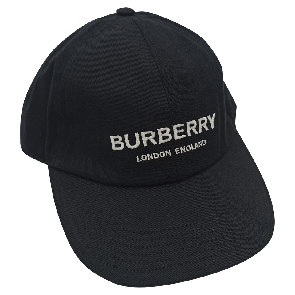 Burberry Cappello/Berretto in Cotone in Nero