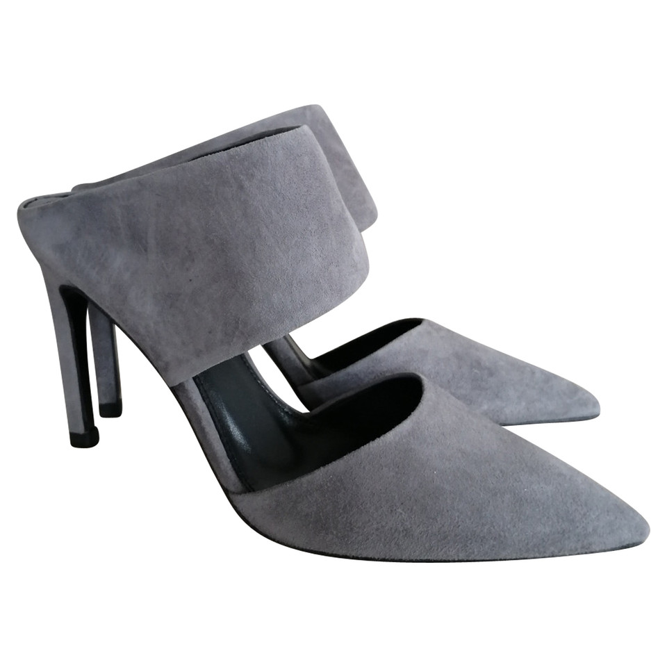 Whistles Pumps/Peeptoes en Daim en Gris