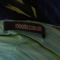 Roberto Cavalli Kleid mit buntem Muster