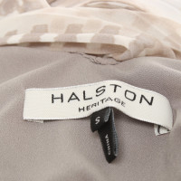 Halston Heritage Kleid mit Plisseefalten
