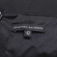 Jonathan Saunders Silk dress with a thong