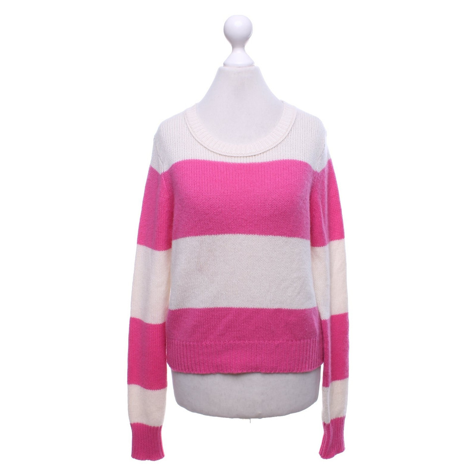 360 Sweater Kaschmirpullover mit Streifenmuster