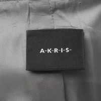 Akris Veste/Manteau en Cachemire en Gris